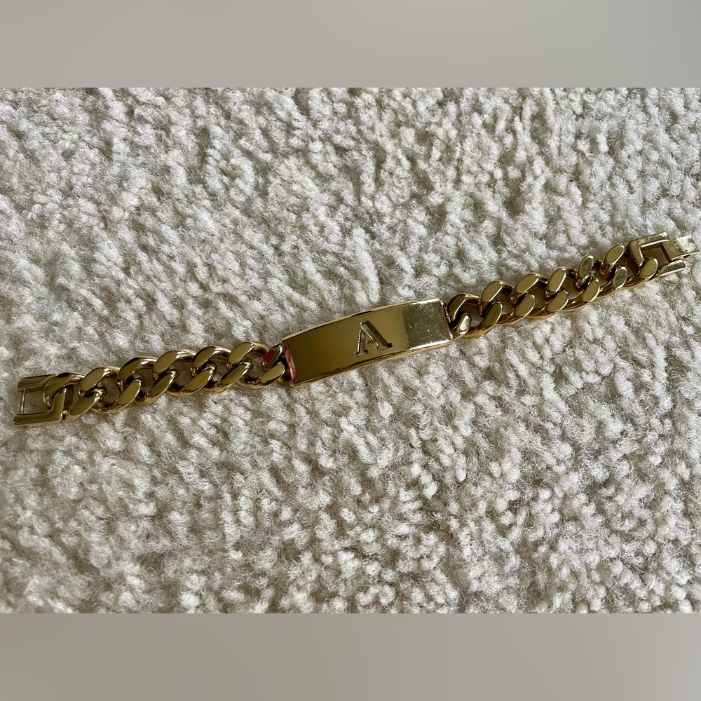 C. Wonder Chunky Monogram ID Bracelet